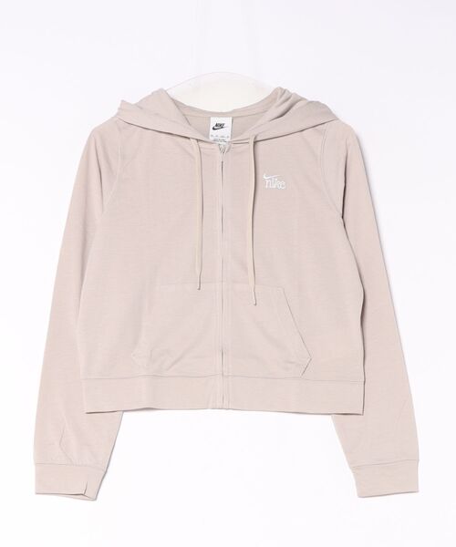 NIKE APAREL AS W NK LT WT JRSY FZ — спортивная женская куртка с молнией