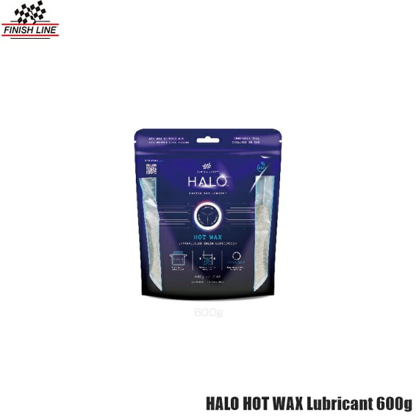 FINISHLINE HALO HOT WAX Lubricant 600g — велосипедное масло‑воск для трения и защиты TOS15600