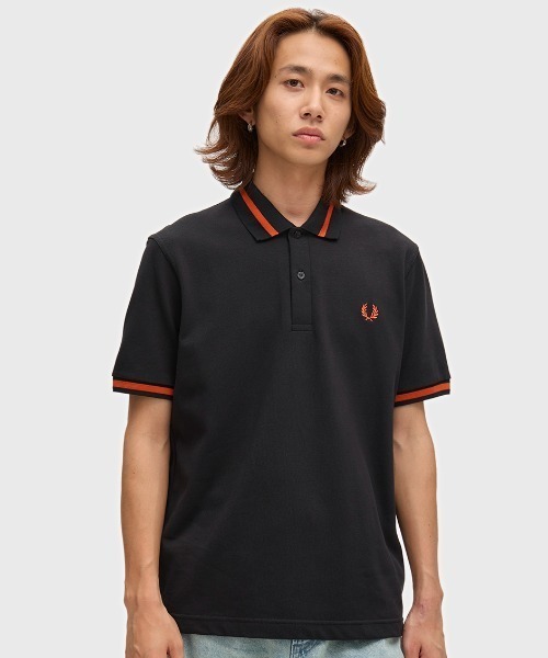 Fred Perry рубашка — M2, английское производство Fred Perry polo shirt