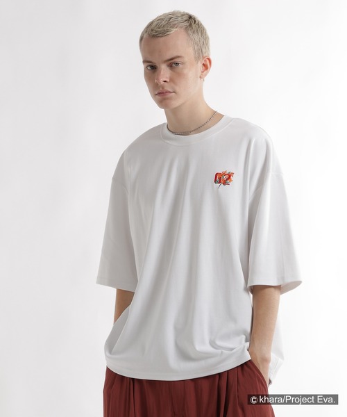 [Новая эра EvanGrion × HARE] Shirt Print CATCH (HARE) — сорочка с принтом