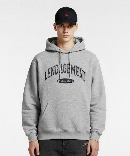Арч лого фудб парке [grey] — толстовка Arch Logo Full Parka [Grey]