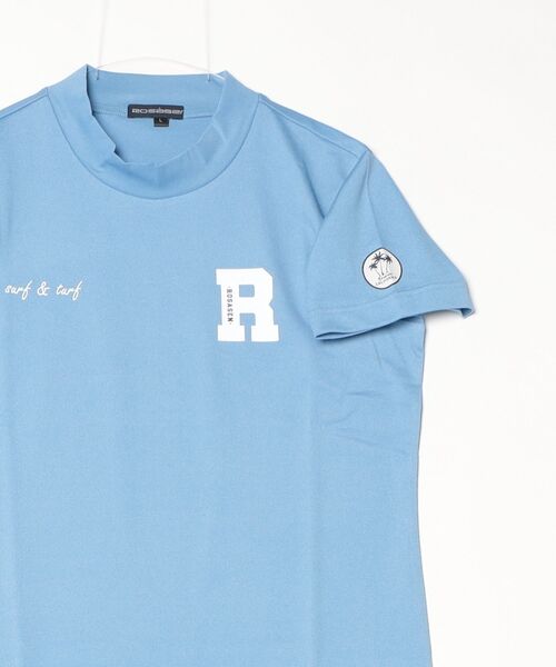 [Rosasen/GOLF] Beakano Co — поло с коротким рукавом, mock neck
