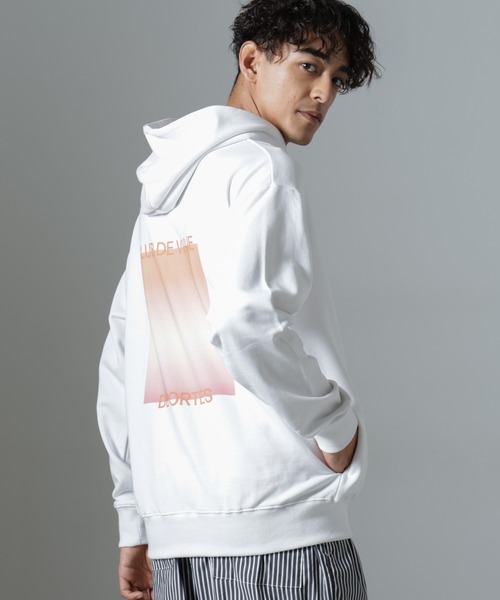 NJ/CLUB PARKSTOCK принт суит парка — Parkstock print sweat parka