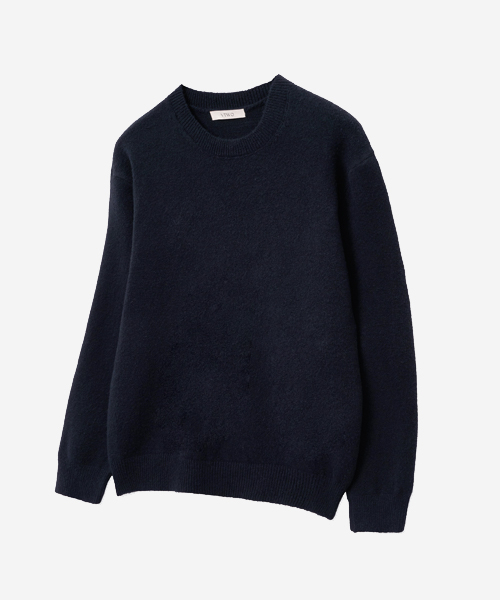 Эссеншал софтраундник _ Navy (Essential soft round knit — Navy)