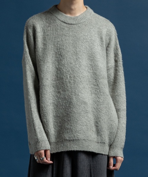 Mohair wool mix свитер — мохер‑шерстяной микс