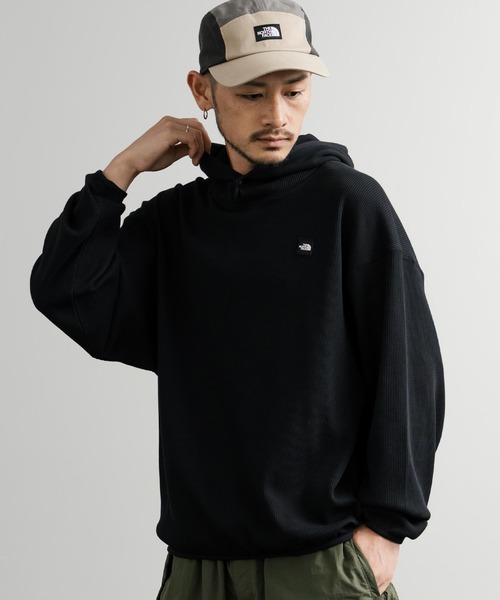 The North Face White Label Waffle Hood Pullover — белый рельефный худи WAFFLE HOOD PULLOVER (лимитированная модель)