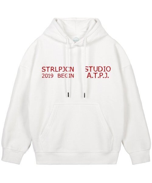 Ivy‑style big‑cut органовый oversize парка White