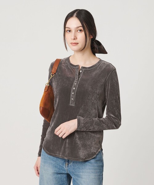 Frockerture Henry Neck cotton cut-and-sew кат-софт
