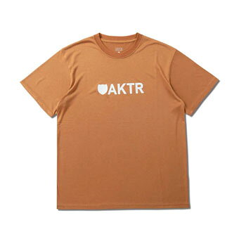 Баскетбол T‑футболка WEAR AKTR CLASSIC AKTR LOGO SPORTS TEE ORANGE 【MEN'S】