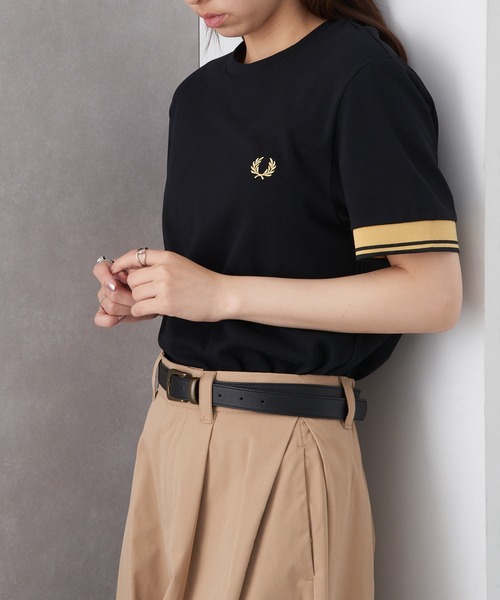 FRED PERRY TWIN TIPPED CUFF T‑SHIRT M2396