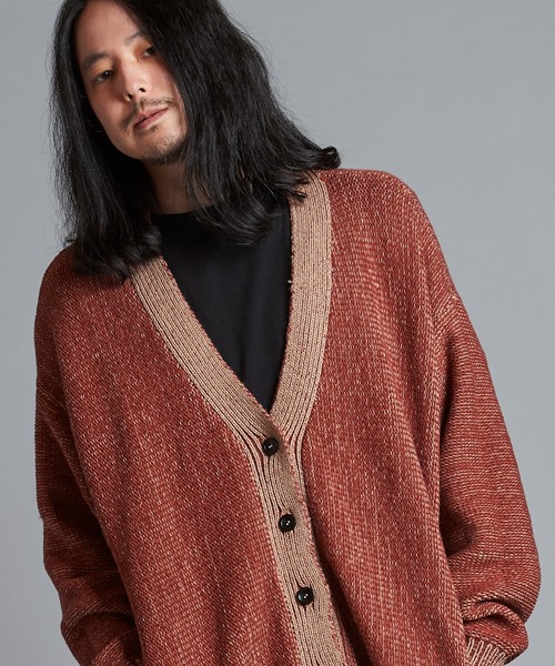 NO ID. Reversible Knit Cardigan — двусторонний вязаный кардиган