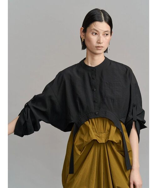ROUND PARTS Sheer Short SH — прозрачная короткая рубашка