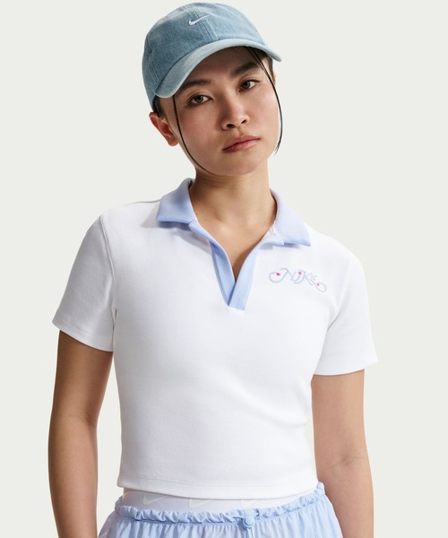 NIKE NSW CROP S/S Top — укороченный топ Nike