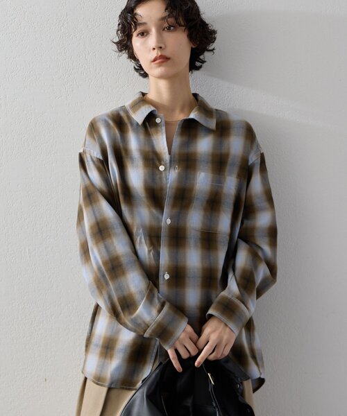 On‑bre check shirt — рубашка в клетку