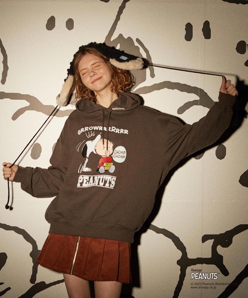 MILKFED. × PEANUTS худи
