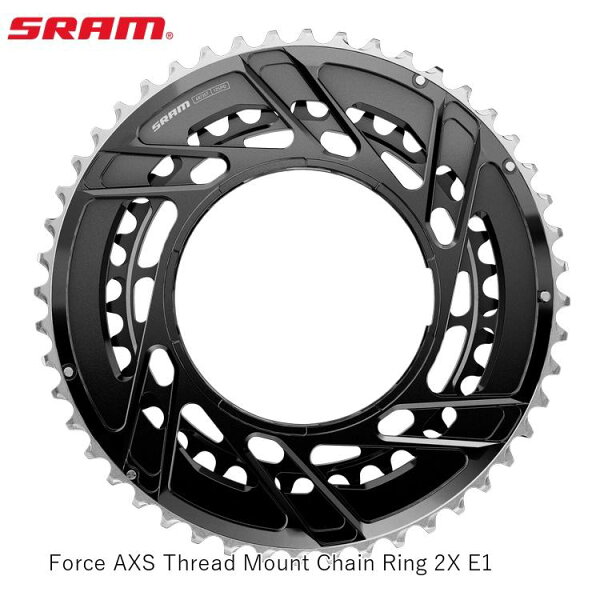 SRAM Force AXS Thread Mount Chain Ring 2X E1 — велосипедная звёздочка для системы цепи