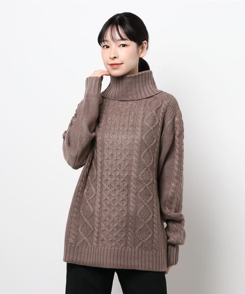 Bling leads — 5‑gauge knitted tartan tart top neck knit