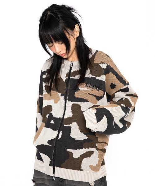 XTK093 Petaka Movinteg knit джип-ап (desert camo)