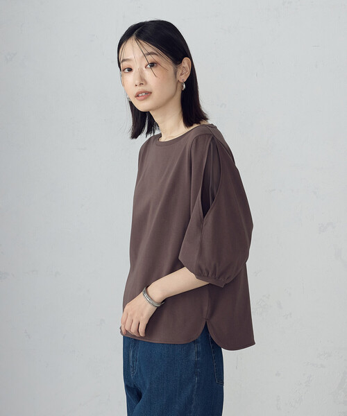 Boreum Sleeve Cottson shirt "Katsuo"