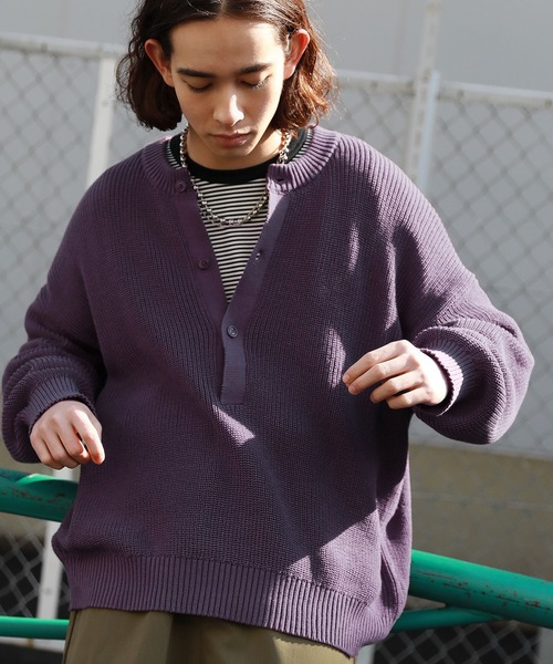 Розовый стиль вязаная жилетка с переплетением хенли neck knit