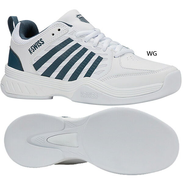 COURT IS MENS COURT EXPRESS 2 — модель теннисного корта, капельный белый K/SWISS KS09488163