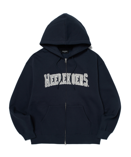 COWBOYS ZIPUP HOODIE (NAVY) — худи с молнией Cowboys (тёмно‑синий)