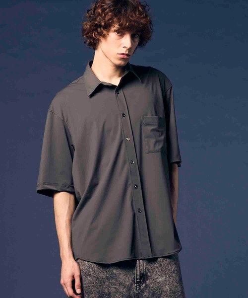 [UNISEX] High Tension Prime‑Over Short Sleeve Shirt — MAISON SPECIAL