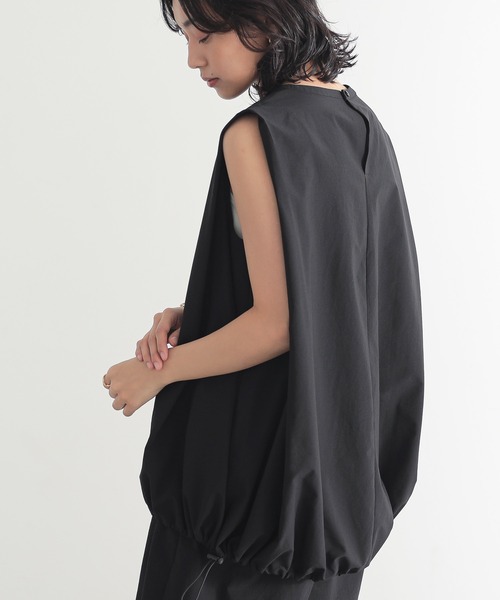 [новый цвет] Drliven norsleeve blouse — Sassy‑naブルー