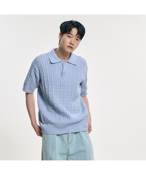 Airban cotton кеп‑кардиган — sky blue