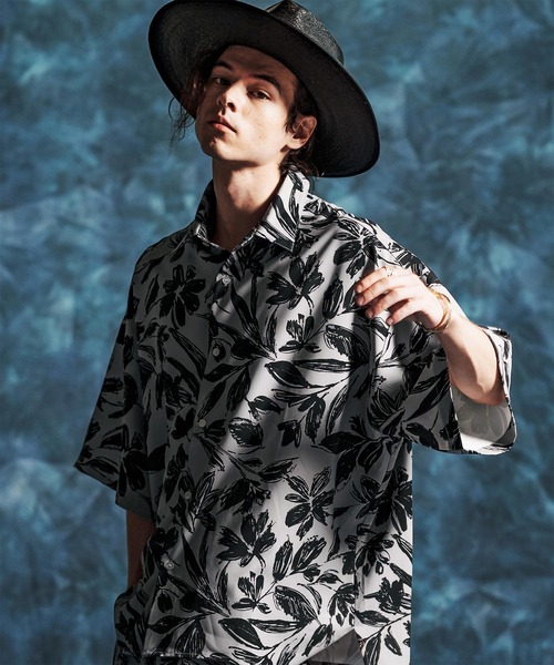 mhs2494 — Wontonフラワープリント T‑shirt (JIH-R1164)