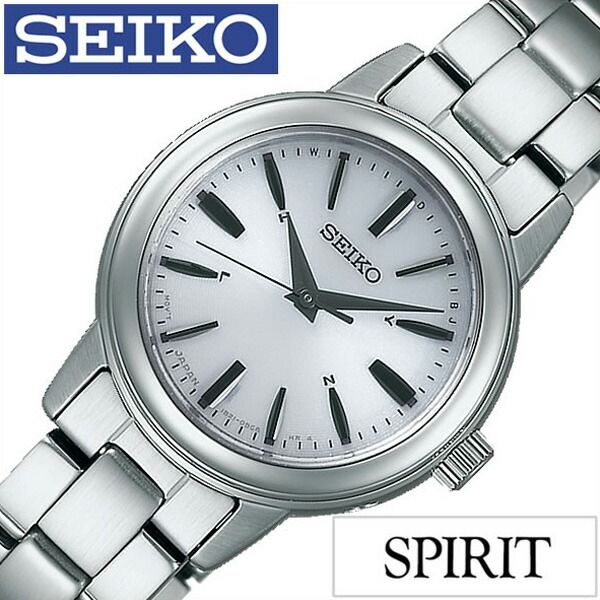 Наручные часы SEIKO SPIRIT SMART Redies Silver SSDY017 — кварцевые, белые, стильные, подарок на день рождения