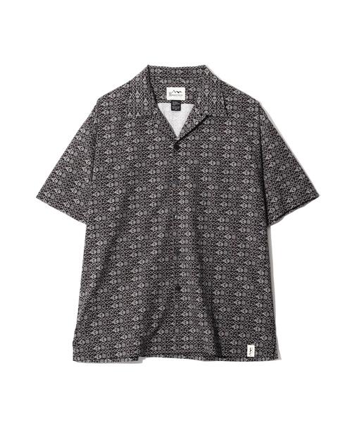 MANASTASH рубашка с рыбьим принтом FISH PATTERN SHIRTS