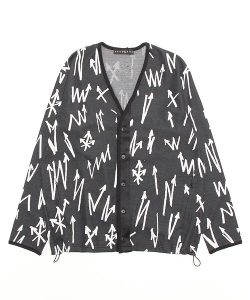 ARROW JACQUARD CARDIGAN — жаккардовый кардиган со стрелками