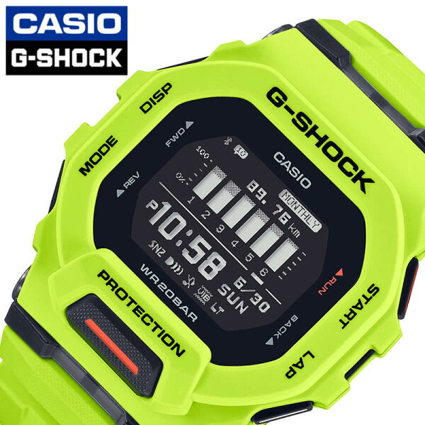 CASIO G-SHOCK GBD-200-9JF G-Squad — мужские спортивные наручные часы, популярная модель для тренировок и путешествий
