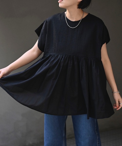 indian Cotton Collection — хлопковый вязаный блаузон (100% хлопок)