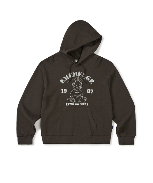 Mmlg MELGE Enjoying Music Hoodie (Woody Brown)