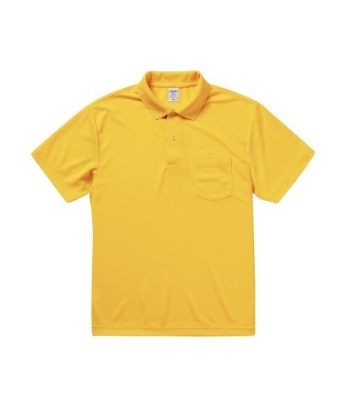 United Athle United Edition 4.1oz Polo с карманом, с нашивкой