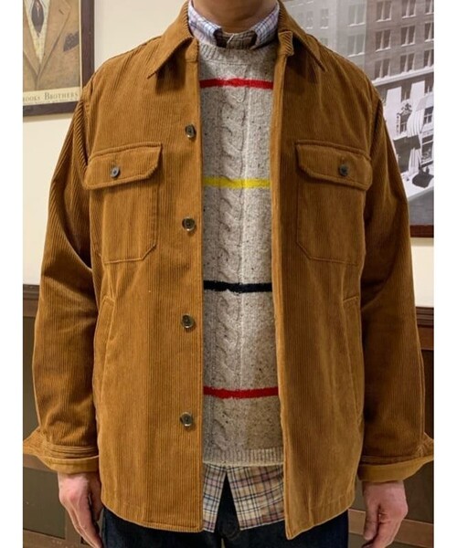 Коттон 8‑Вейл коджрой CPO shirt
