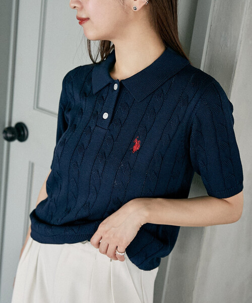 U.S. POLO ASSN. × PUBLUX — лимитированная поло-рубашка Kevlinit с принтом, эксклюзивная коллекция