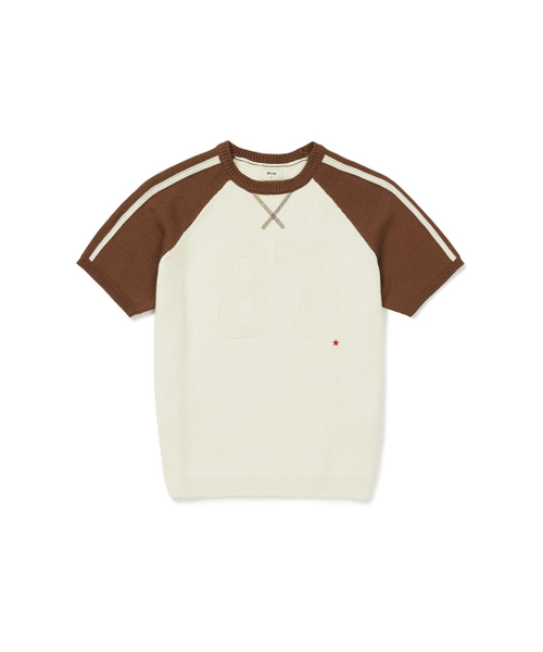[Mmlg] STAR POINT HF KNIT (IVORY) — вязаный свитер айвори