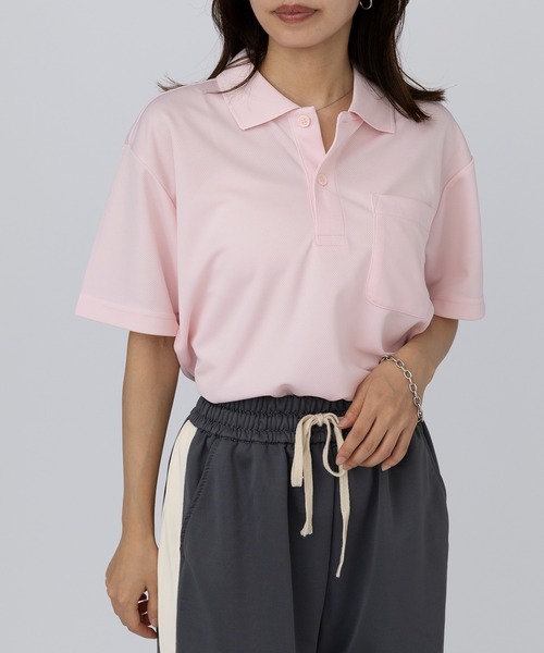 [Printstar] mesh dry polo-shirts / сетчатое поло UV-капт, с накладным карманом, быстросохнущее, модель 00330
