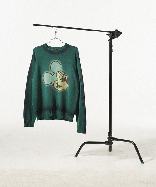 DISNEY | HUF MICKEY SPRAY crewneck свитер