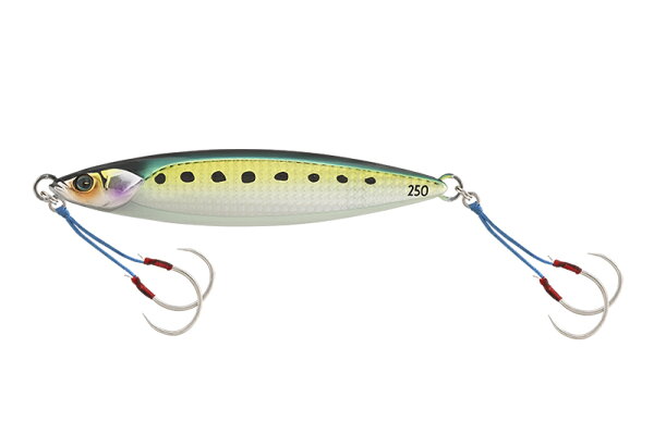 Jackal Metal Jig Bumbles Jig Slow 180 г, Glow Berry Lens — сардена