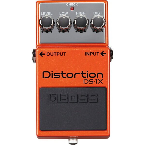 BOSS DS-1X эффект/искажение — жемчужный корпус (в упаковке предусмотрены предупреждающие наклейки)
