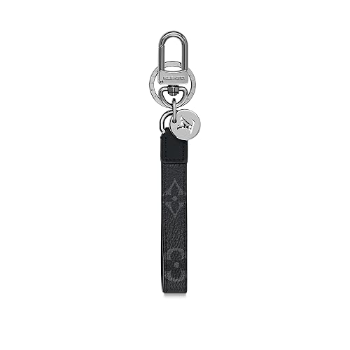 Louis Vuitton M61950 Portefeuille Dragonne Monogram Eclipse — кожаный кошелек-портмоне с цепочкой, монограмма Eclipse