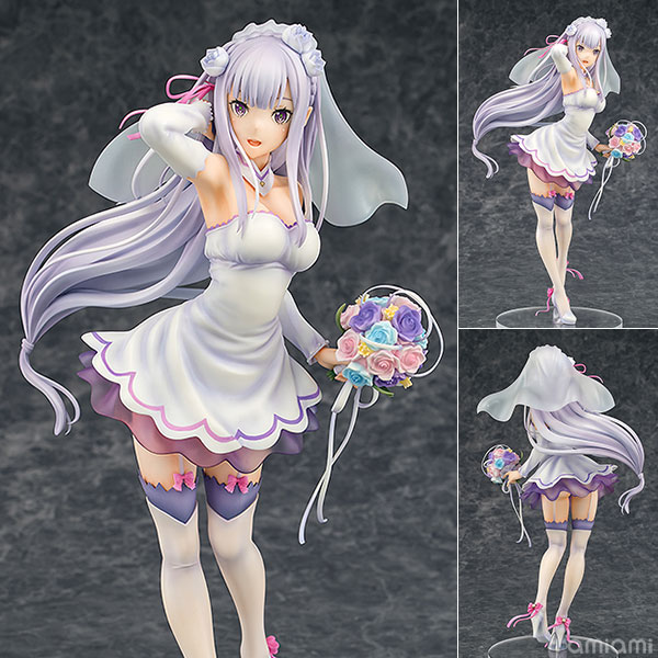 Re:ZERO -Starting Life in Another World- Emilia Wedding Ver. 1/7 Complete Figure
