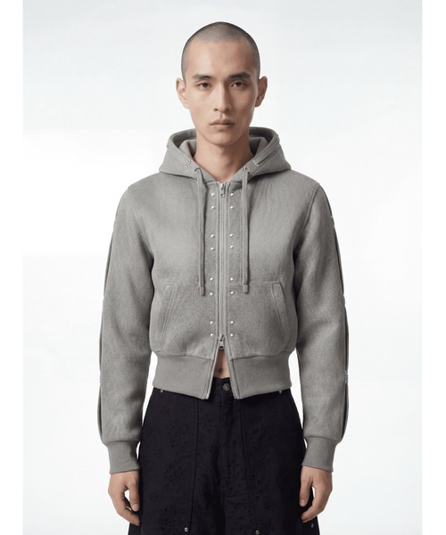 TAJEN:T 3D MESH ZIP UP HOODIE — 3D‑меш худи на молнии