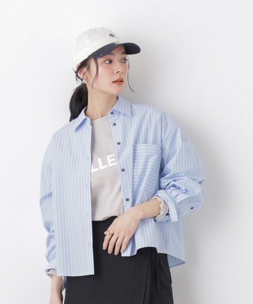 Wide short pocket футболка