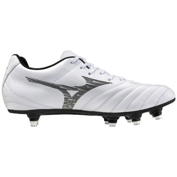 Mizuno Monarcida NEO 3 SELECT SI бутсы для взрослых, ширина 2E, белые с чёрным (P1GC242609)