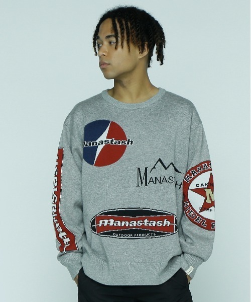 MANASTASH MULTI CLASSIC LOGO свитшот